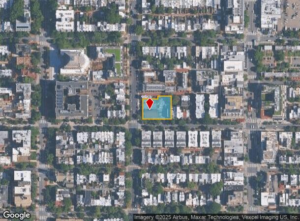 1701 15Th St Nw, Washington, DC Parcel Map