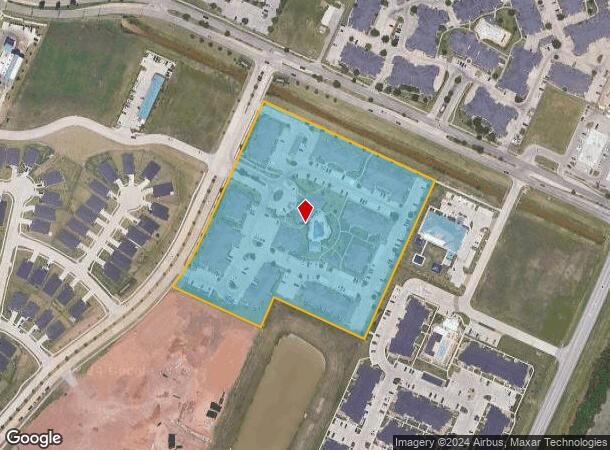  601 Park Place Blvd, Rosenberg, TX Parcel Map