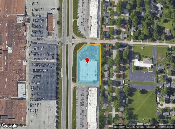  2832 S Glenstone Ave, Springfield, MO Parcel Map