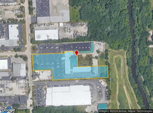  933 S Riverside Dr, Elmhurst, IL Parcel Map