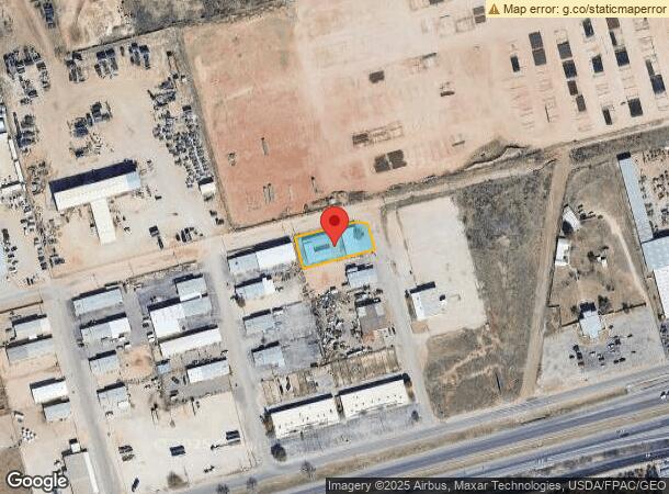  1606 S Regal Ave, Odessa, TX Parcel Map