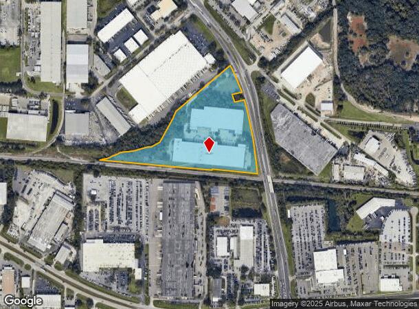 1206 N Us Highway 301 Hwy, Tampa, FL Parcel Map