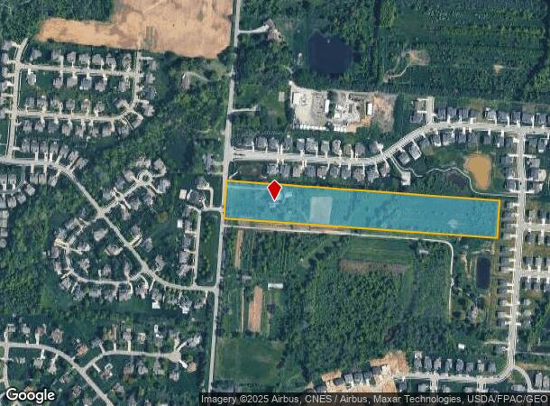 12680 Milnor Rd, Pickerington, OH Parcel Map
