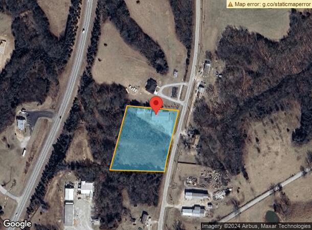  22955 Old Highway 160, Reeds Spring, MO Parcel Map