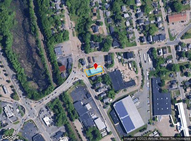  203 Spark St, Brockton, MA Parcel Map