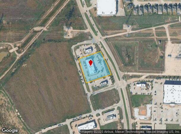 8931 Fry Rd, Cypress, TX Parcel Map