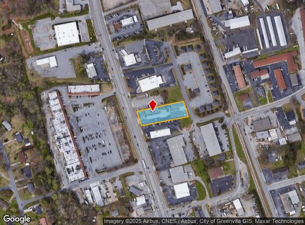 410 N Main St, Mauldin, SC Parcel Map