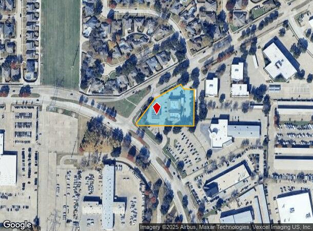 4120 W 15Th St, Plano, TX Parcel Map