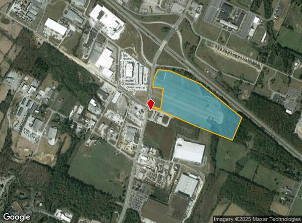  2010 Genesis Rd, Crossville, TN Parcel Map