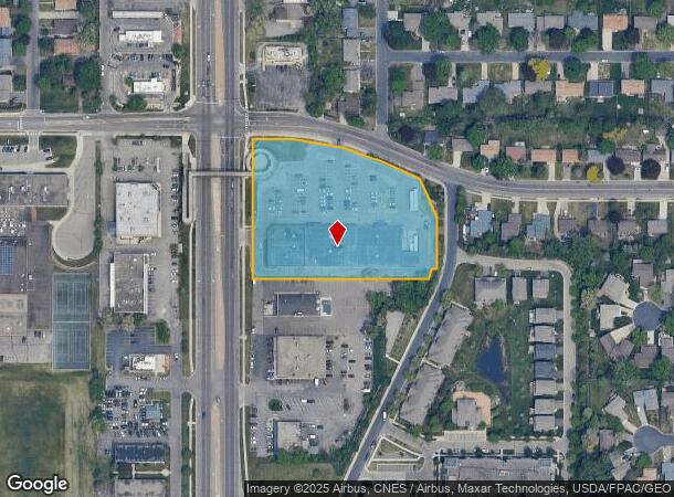  4849 Central Ave Ne, Minneapolis, MN Parcel Map