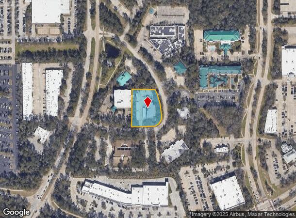 1070 Evergreen Cir, Spring, TX Parcel Map