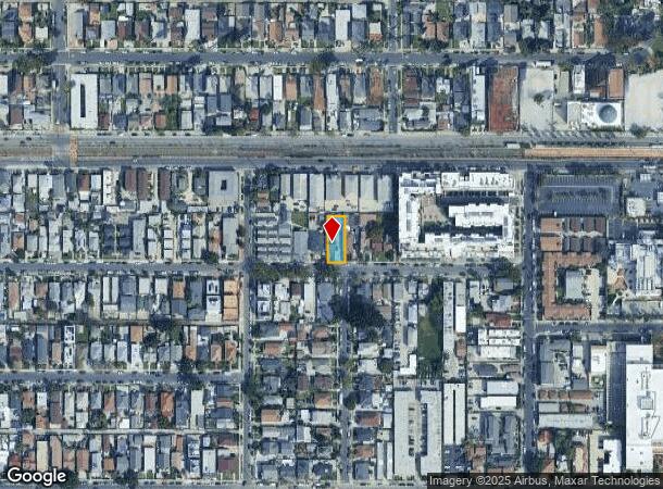 1117 W 38Th St, Los Angeles, CA Parcel Map