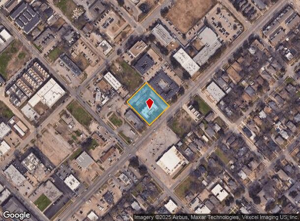  4515 Live Oak St, Dallas, TX Parcel Map