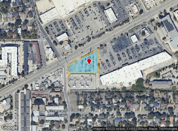 1208 Austin Hwy, San Antonio, TX Parcel Map