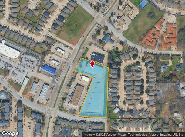  1761 Eastchase Pky, Fort Worth, TX Parcel Map