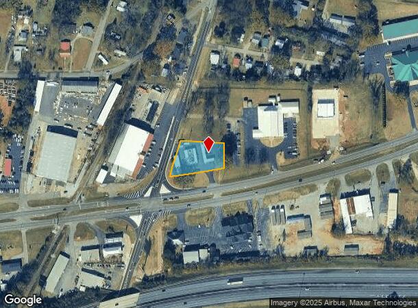 1405 Barry St, Oxford, AL Parcel Map