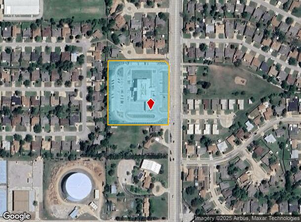  1614 Nw 67Th St, Lawton, OK Parcel Map