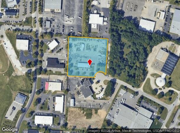  1196 Technology Dr, Columbus, OH Parcel Map