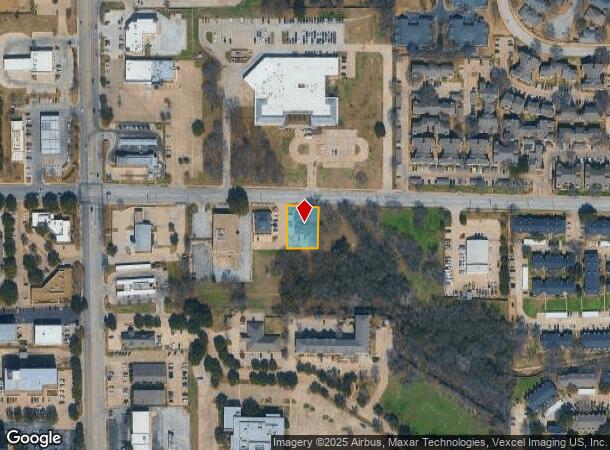 2132 L Don Dodson Dr, Bedford, TX Parcel Map