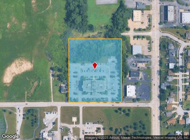  3300 W 177Th St, Hazel Crest, IL Parcel Map