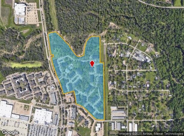  12500 Barker Cypress Rd, Cypress, TX Parcel Map