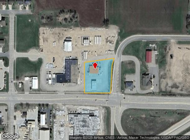  828 E Main St, Belle Plaine, MN Parcel Map