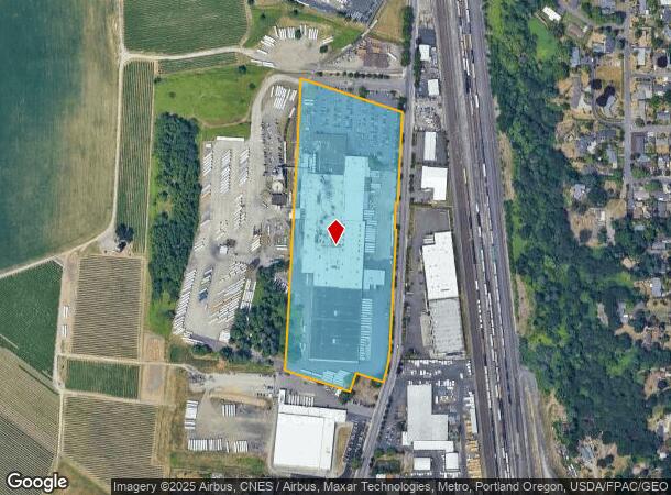  4808 Nw Fruit Valley Rd, Vancouver, WA Parcel Map