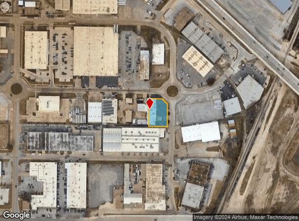  213 N Rupert St, Fort Worth, TX Parcel Map