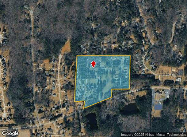 5000 Hilltop Needmore Rd, Fuquay Varina, NC Parcel Map