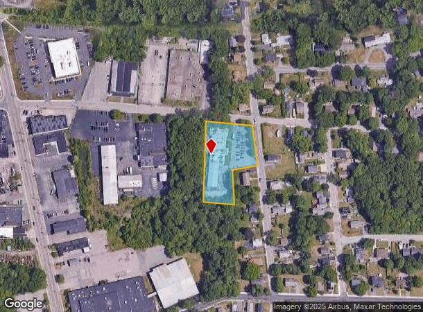 217 East St, Attleboro, MA Parcel Map