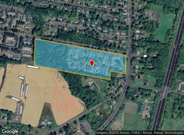 1468 Enfield St, Enfield, CT Parcel Map