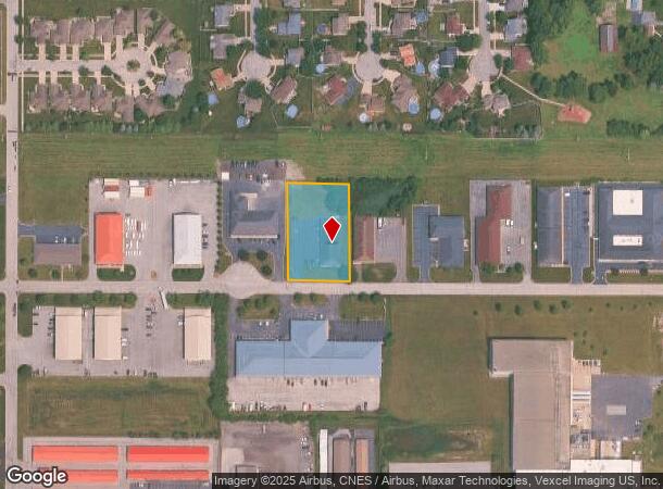 1220 Arrowhead Ct, Crown Point, IN Parcel Map