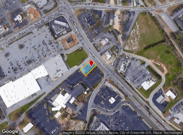  122 S Main St, Mauldin, SC Parcel Map