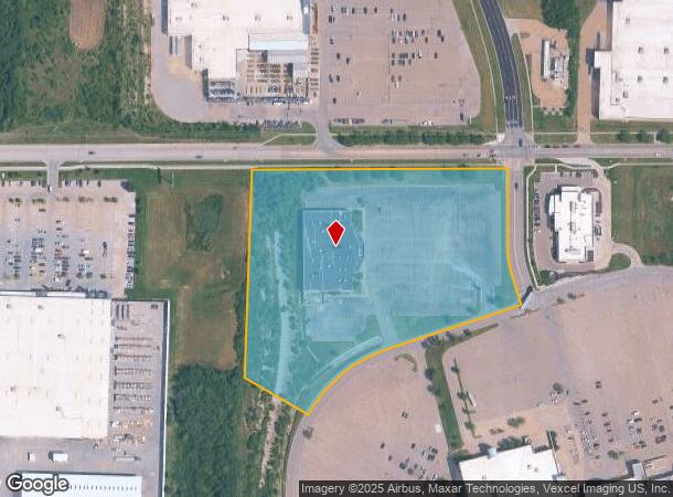 1727 Sw Wanamaker Rd, Topeka, KS Parcel Map