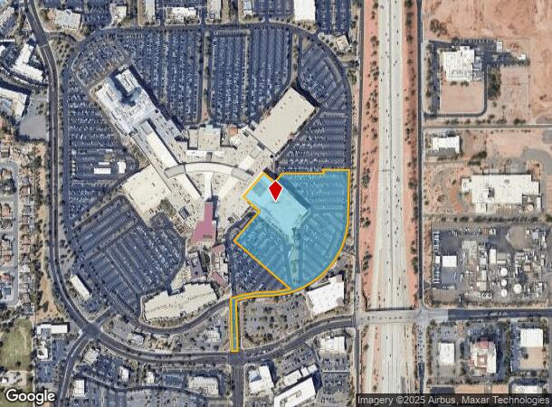  3107 W Chandler Blvd, Chandler, AZ Parcel Map