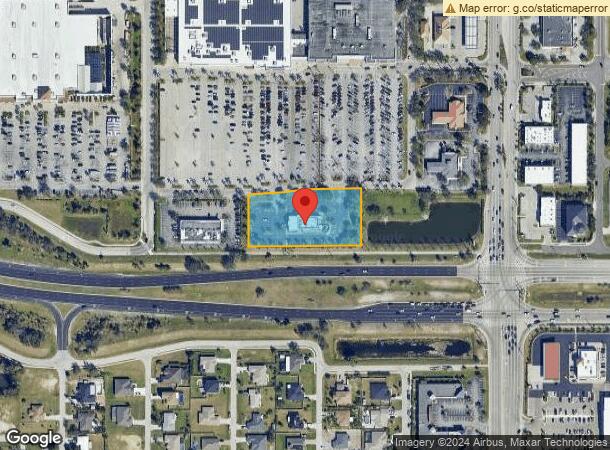  2514 Santa Barbara Blvd, Cape Coral, FL Parcel Map