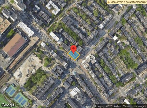  569 Columbus Ave, Boston, MA Parcel Map