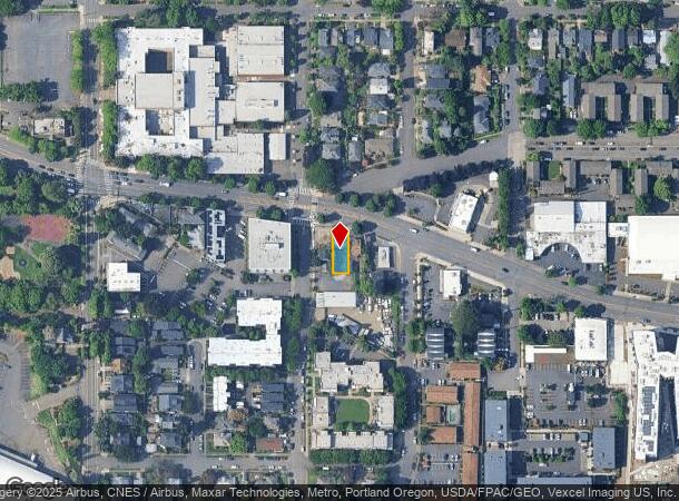  2812 Se Powell Blvd, Portland, OR Parcel Map