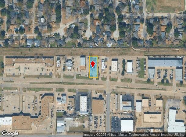  2309 W Pioneer Pky, Pantego, TX Parcel Map