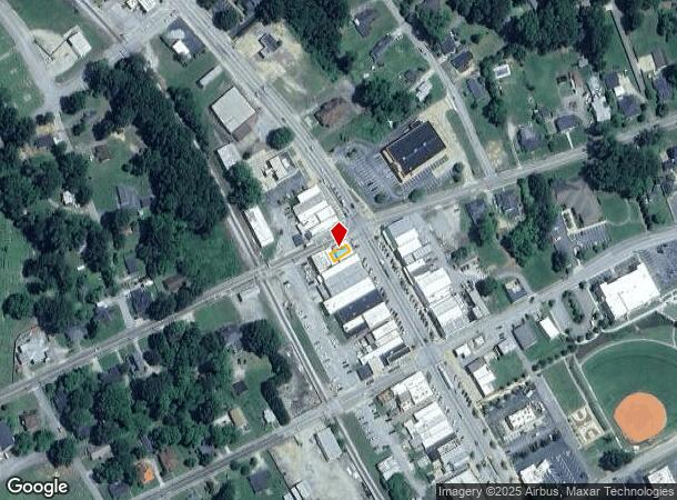  102 S Main St, Woodruff, SC Parcel Map