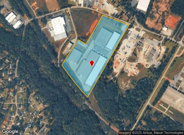 5301 Old Pearman Dairy Rd, Anderson, SC Parcel Map