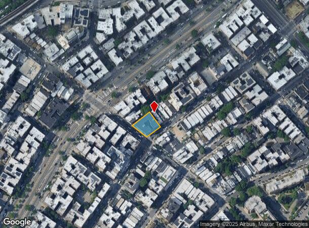 2851 Valentine Ave, Bronx, NY Parcel Map