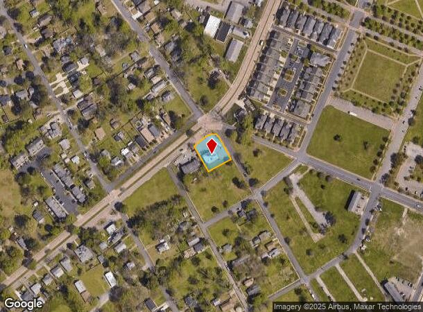  1724 N Mallory St, Hampton, VA Parcel Map
