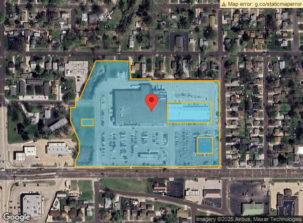  1607 Broadway St, Pekin, IL Parcel Map