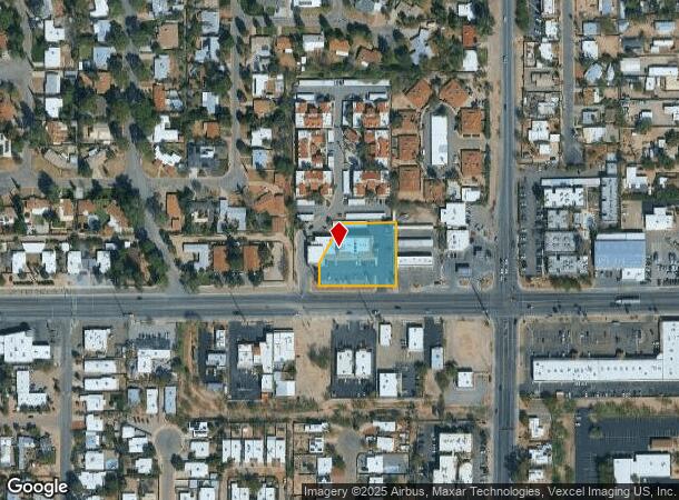  2921 E Fort Lowell Rd, Tucson, AZ Parcel Map