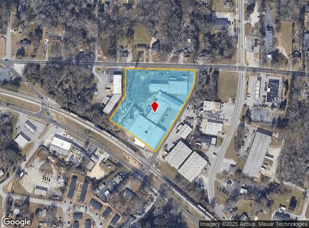  1108 Ellington Dr Nw, Conyers, GA Parcel Map