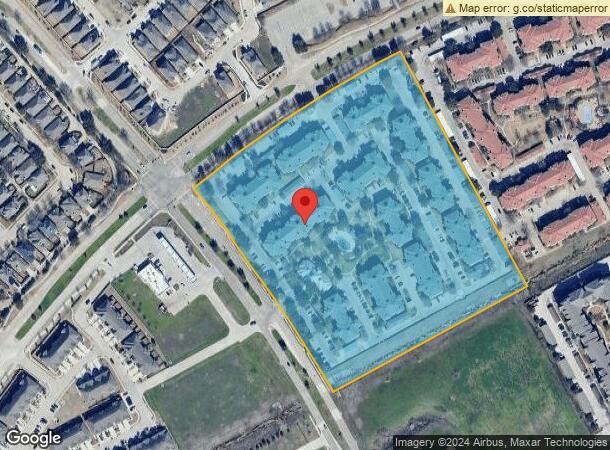  5620 S Colony Blvd, The Colony, TX Parcel Map