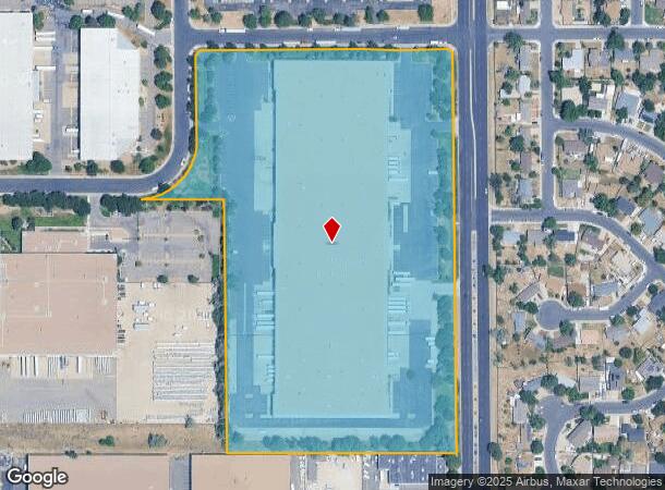 5301 Peoria St, Denver, CO Parcel Map