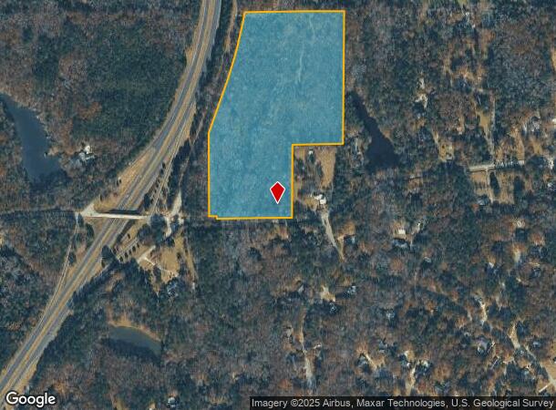 9601 County Line Rd, Midland, GA Parcel Map