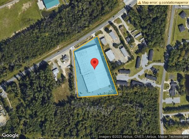  158 E Parrish St, Statesboro, GA Parcel Map